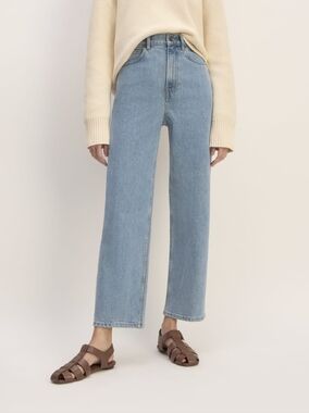 NWT Everlane The Way High Jean Size 25 Long In Light Indigo High Rise